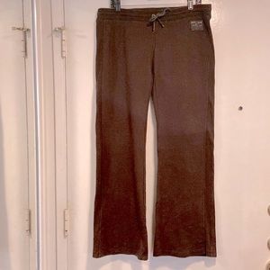 DKNY NYC sweatpants - chocolate brown. Drawstring waist. EUC